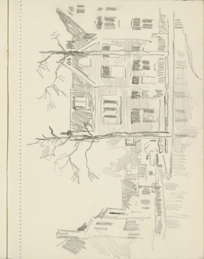 Row of houses along a canal