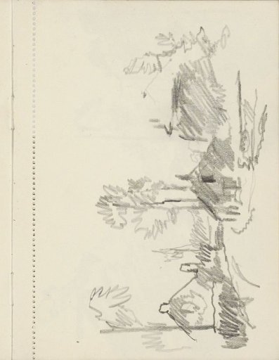 Path along rural dwellings