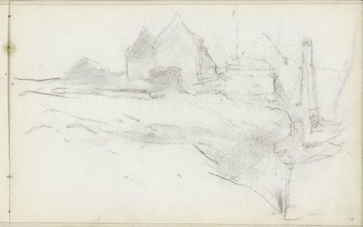 Houses on the dune near Scheveningen