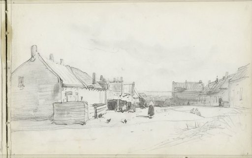 Fishermen's houses in Scheveningen