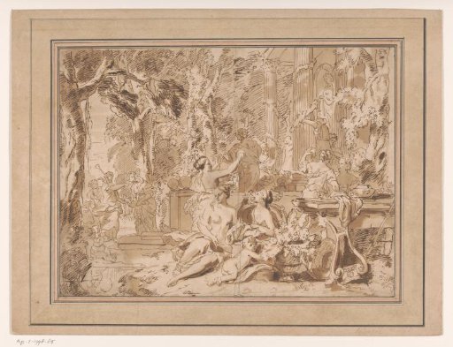 Preparations for a feast dedicated to Venus