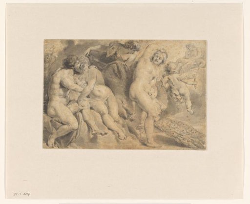 Ixion Deceived by Zeus and Hera