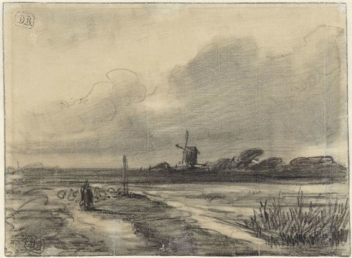 Landscape with a Towing Canal