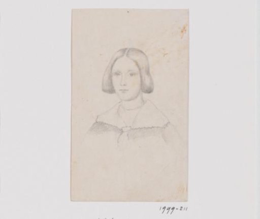 Portrait of an unknown European girl