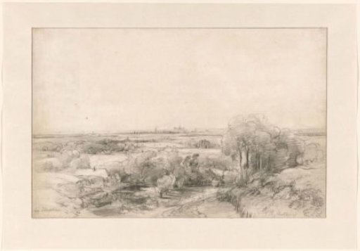 Panoramic View of Haarlem and the Ruins of Brederode