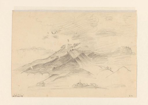 Mountain landscape on West Java