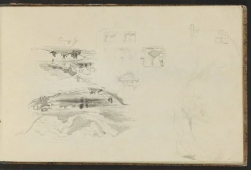 Mountains near Interlaken and a view of Lake Brienz