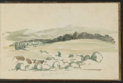 Village in a valley near Liebenstein