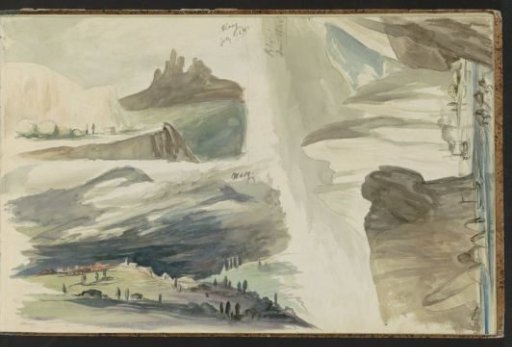 Harz Mountains and a Rocky Landscape on the Rhine