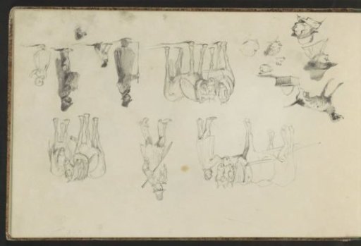 Figure Studies, Horses and Dogs
