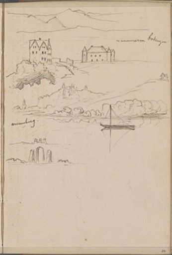 Views from Lake Constance, Including Arenenberg Castle