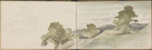Mountain Landscape on the Road to Marienbad