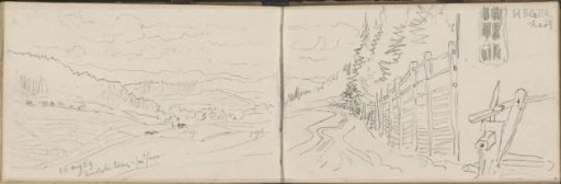 Park of Metternich with a Hunting Lodge