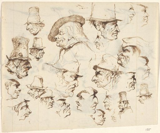 Head studies of bargees