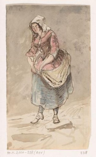 Woman with Apron