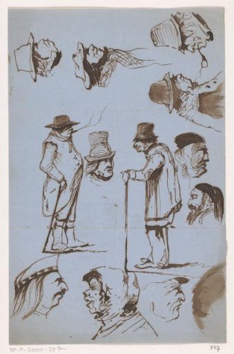 Sketch Sheet with Figures