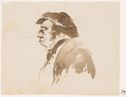 Bust of a Man with a Cap