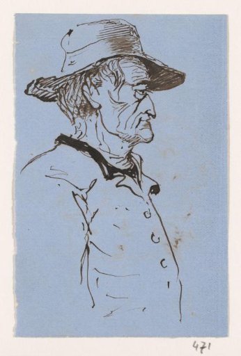 Standing Man with Hat