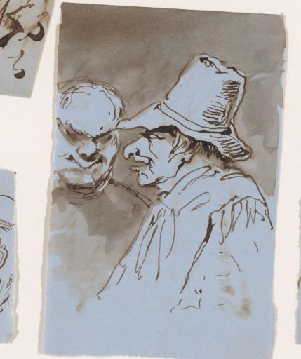 Two Men Talking