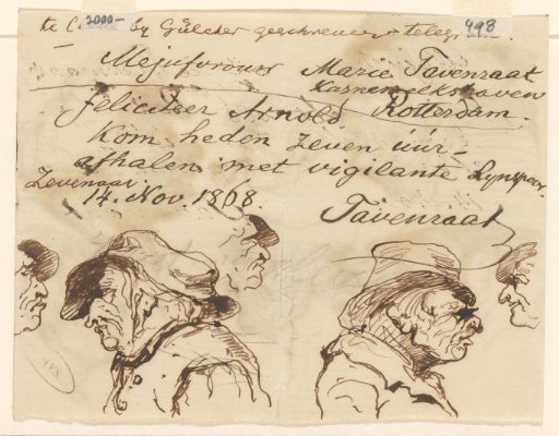 Note with Heads