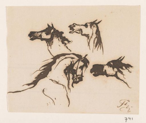 Studies of a horse