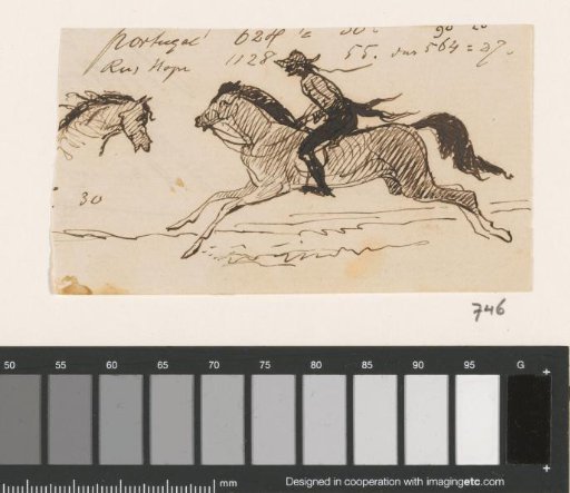 Man riding a horse