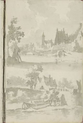 View of a city on the water