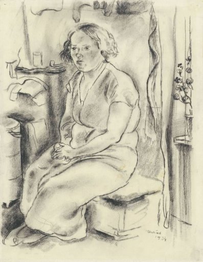 Seated Woman in a Room