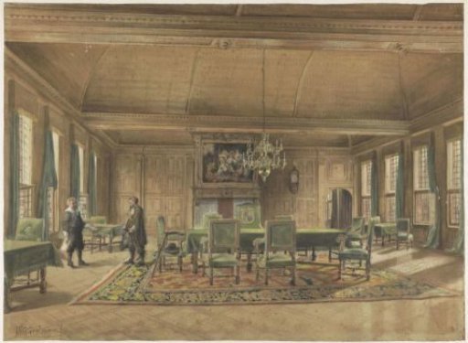 The Deputies' Council in the Provincial House in Groningen