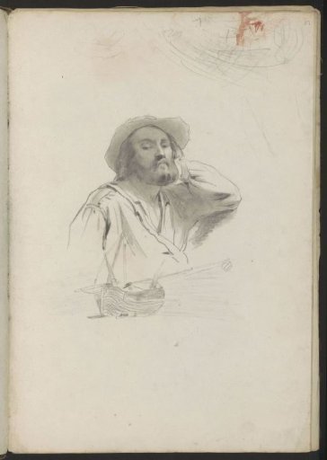 Sailing Boat and a Man with a Beard and Hat