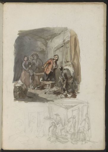 Interior with Figures at a Window