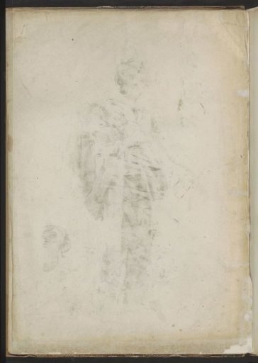 Standing Figure and a Head