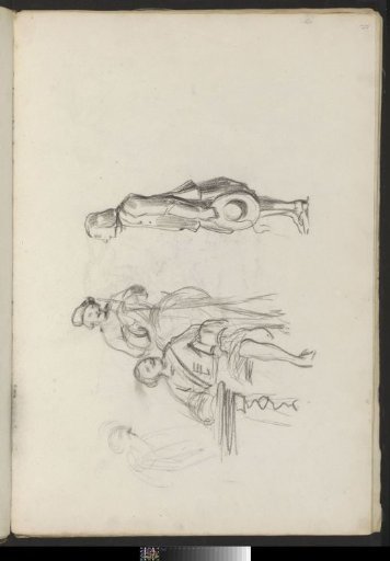 Men in seventeenth-century costume at a table