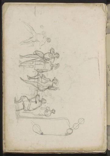 Group of men in seventeenth-century costume