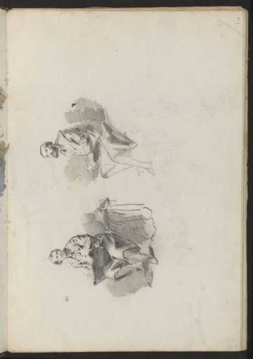 Two Writing Men