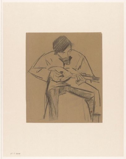 Jan Ponstijn playing the mandolin