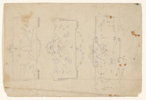 Three designs for decoration