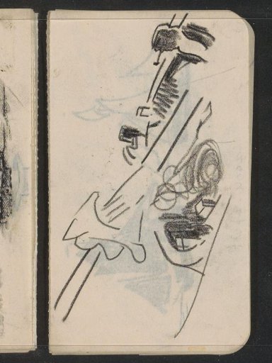 Man in a Boat Moored at a Quay