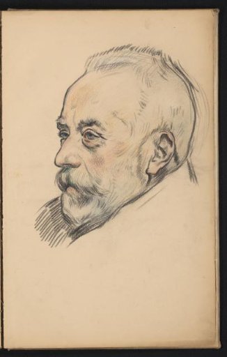 Portrait of a man with a mustache