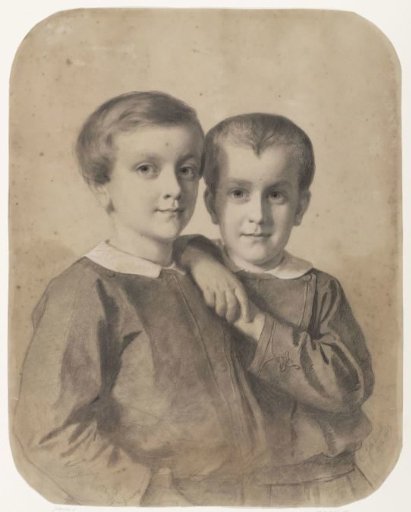 Portrait of Wigbold Albert Willem, Count of Limburg Stirum, and Count Hendrik