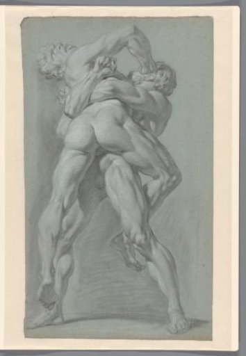 Copy after a group of statues of Hercules and Antaeus