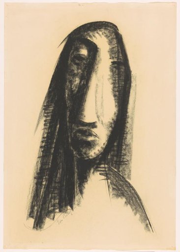 Face of a woman