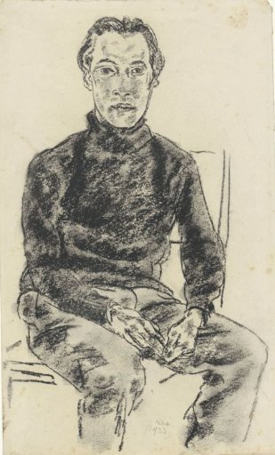 Seated man on a chair
