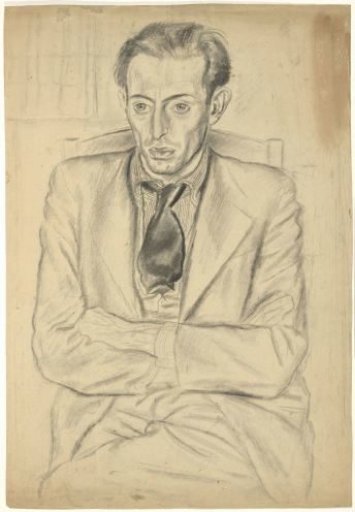 Portrait of a seated man