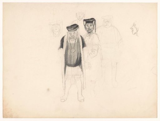 Group of standing figures