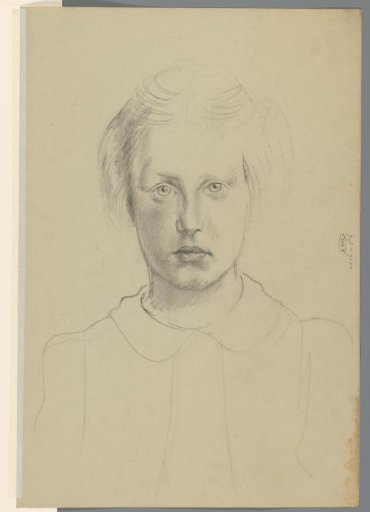 Portrait of an unknown girl