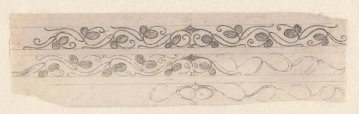 Design for a border decoration of printed matter