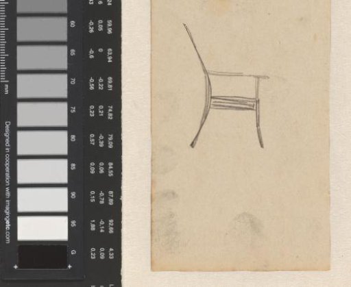 Two sketches for a chair