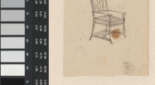 Sketch for a chair