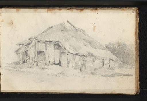 Dilapidated farmhouse
